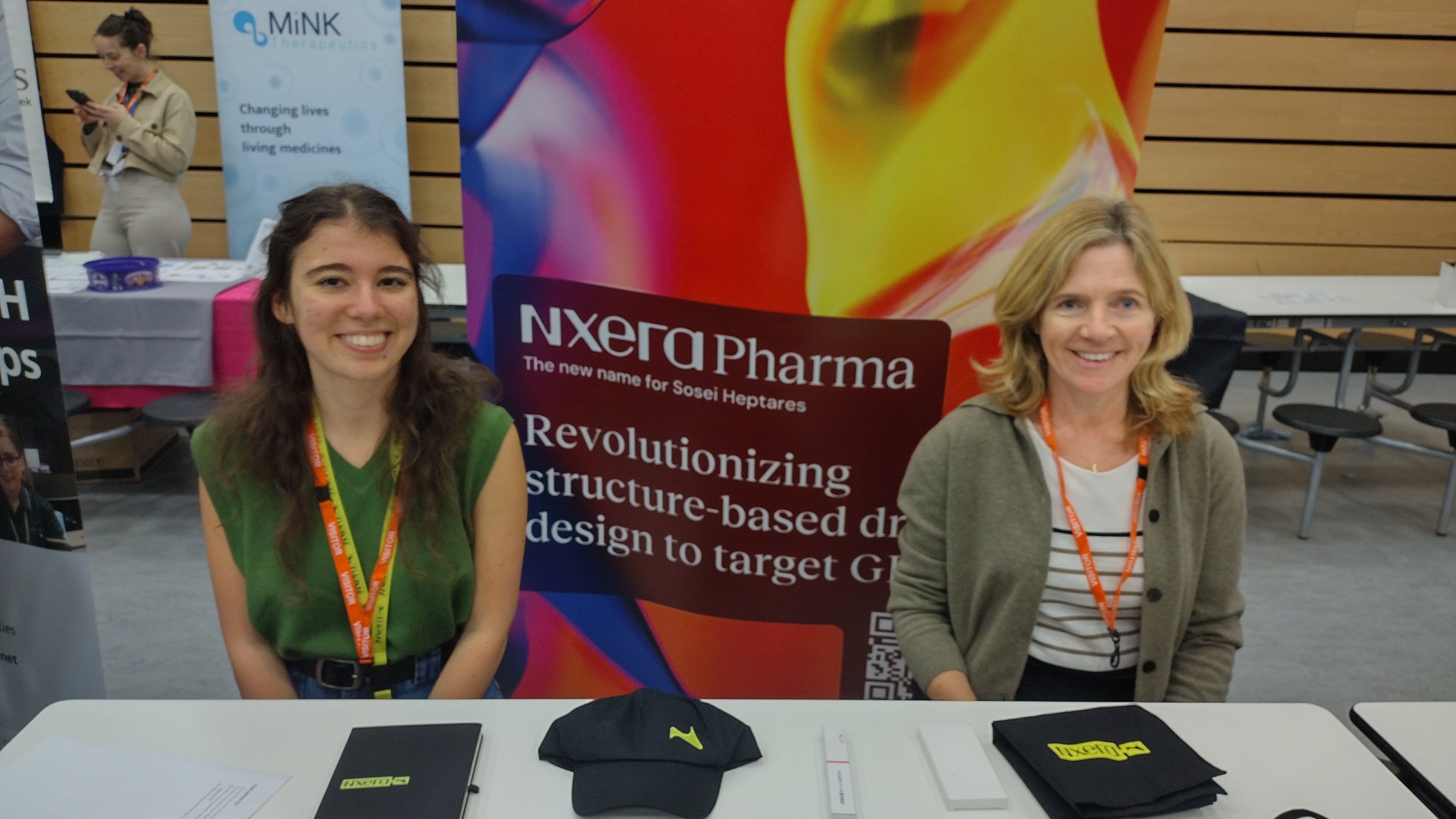 This time the Nxera Pharma team: Miriam Kenedy, Industrial Placement Student, Cliona MacSweeney, Program Leader